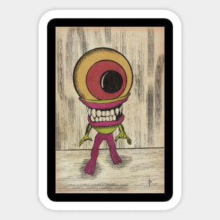 Freaky Eye Sticker